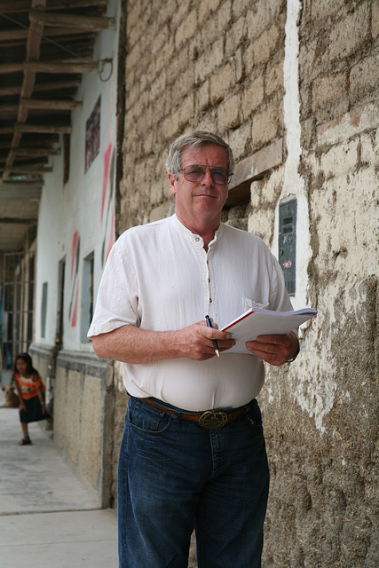 Dan Napier, CIH working in Peru